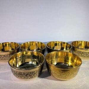 Brass Bowl set of 6 Pcs