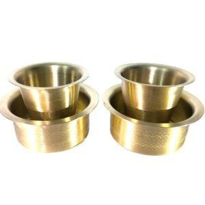 Brass Coffee Glass set of 2 Pcs
